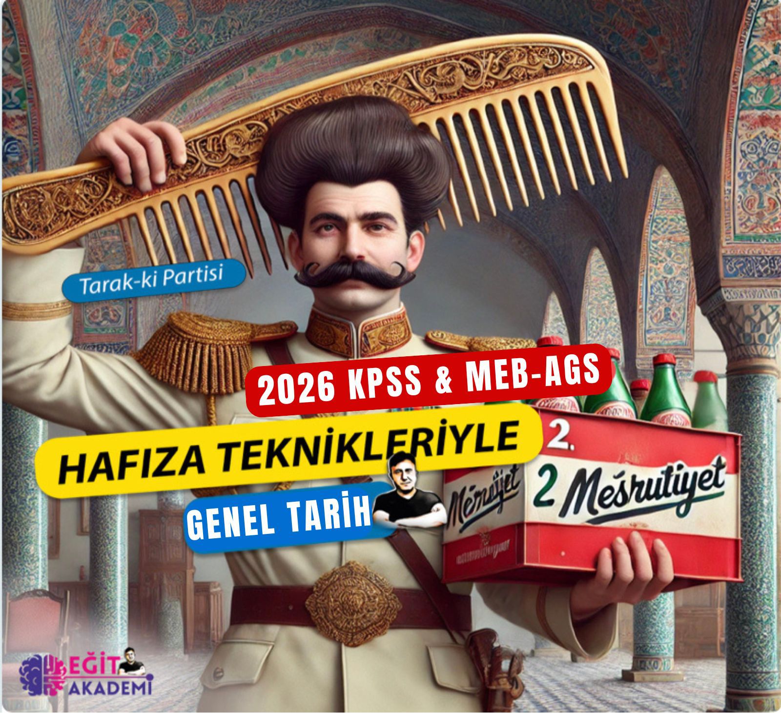 2026 KPSS-MEB AGS HAFIZA TEKNİKLERİYLE GENEL TARİH PAKETİ