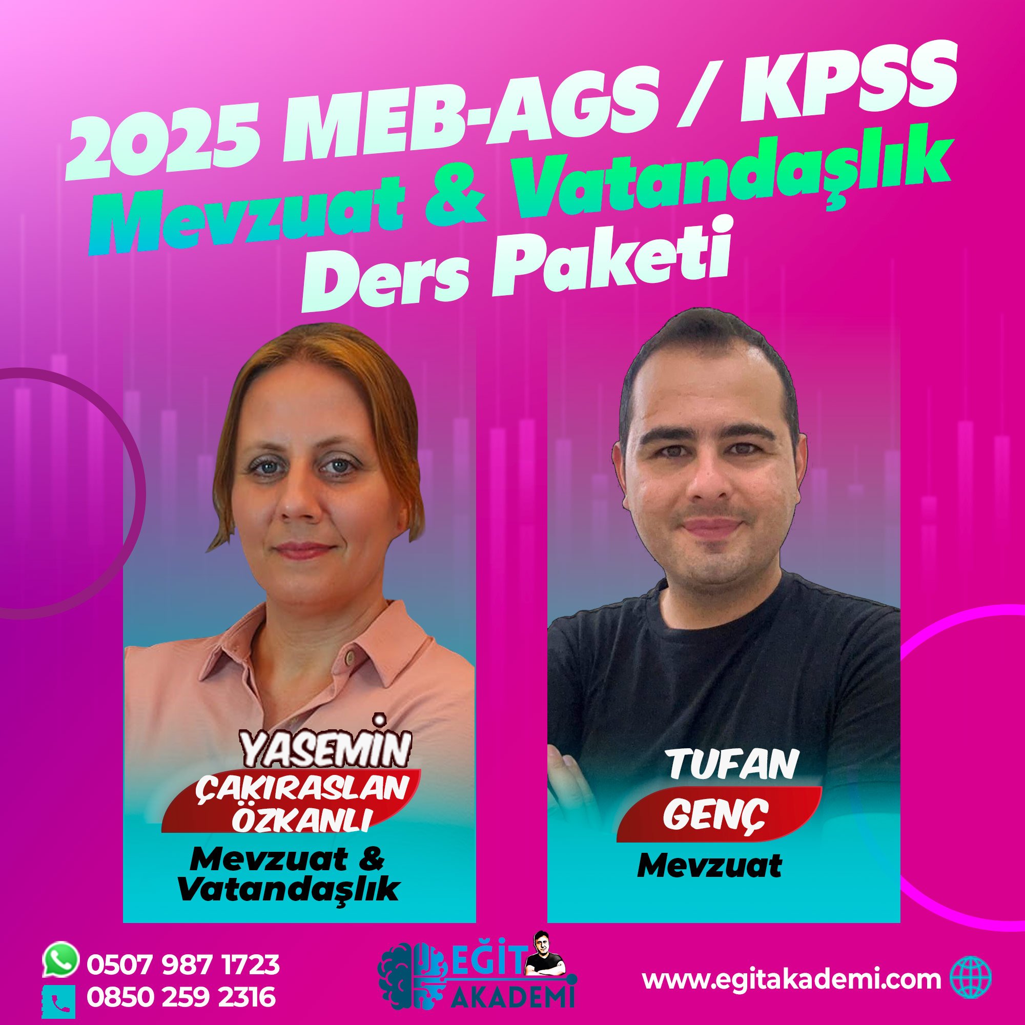 2025 MEB - AGS MEVZUAT ve KPSS VATANDAŞLIK CANLIVİDEO DERS PAKETİ